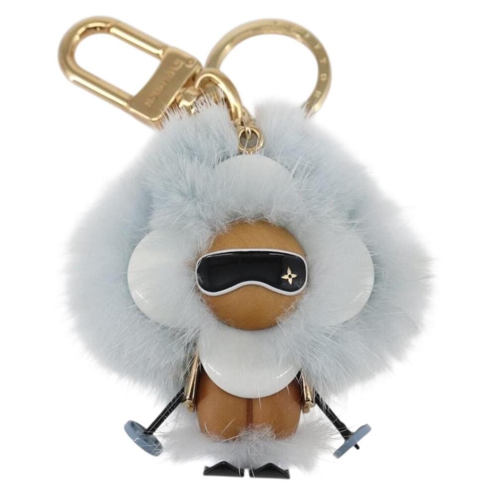 Louis Vuitton Porte Cles Vivienne Christmas Ski Charm Blue